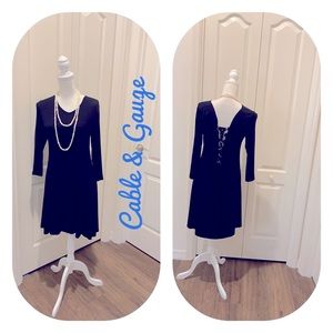 💥Cable and Gauge Black Dress - Size M💥